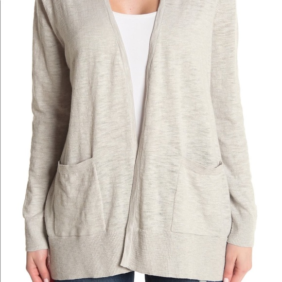 Madewell Bradley Cardigan Sweater Heather Ice XS - Picture 2 of 7